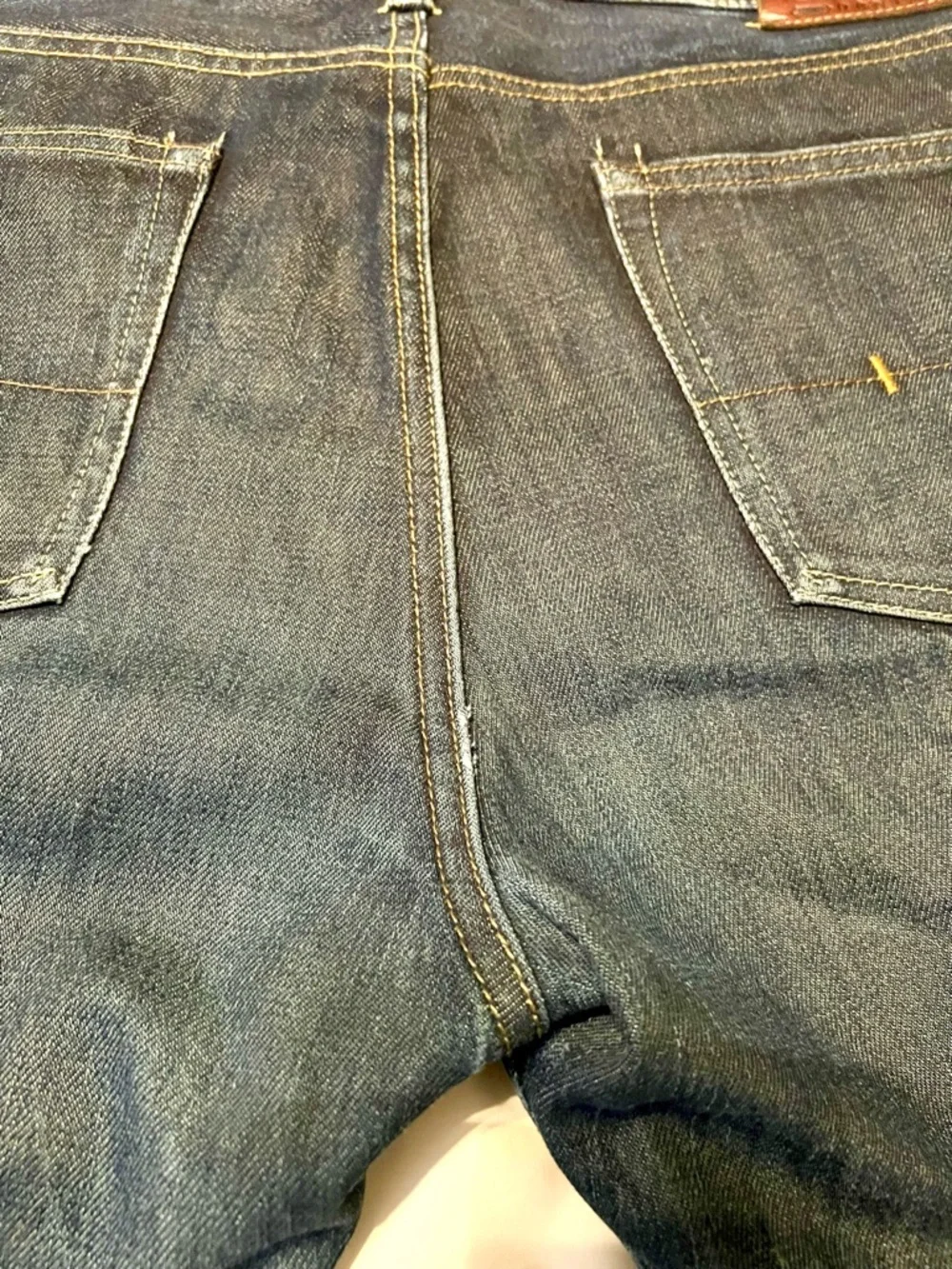 Polo Ralph Lauren Classic Fit 867 Men's Dark Indigo 100% Cotton Jeans-Size 34x30